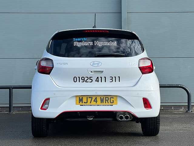 Hyundai I10 1.0T [90] N Line 5dr [Nav] White